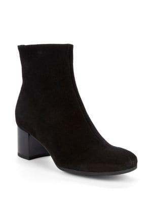 La Canadienne Dara Block-heel Suede Boots