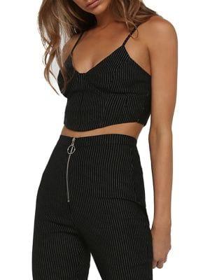 Tiger Mist Halle Cropped Top