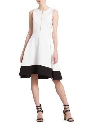 Donna Karan Fit-&-flare Dress