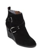 Lucky Brand Yerik Suede Wedge Ankle Booties