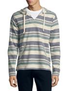 Lucky Brand Striped Cotton Hoodie