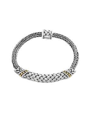 Effy 18k Yellow Gold & Sterling Silver Bracelet