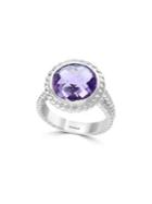 Effy 925 Sterling Silver & Amethyst Ring