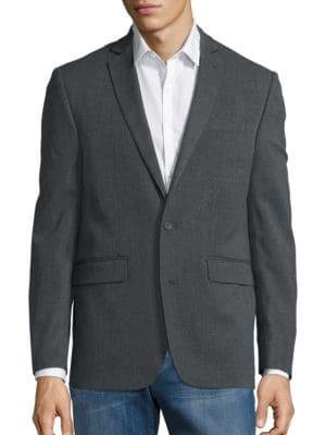 Lord Taylor Textured Two-button Suit Separate Blazer