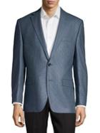 Lauren Ralph Lauren Houndstooth Notch Lapel Sports Coat