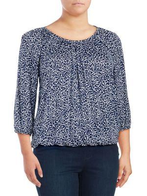 Michael Michael Kors Plus Paisley-print Top