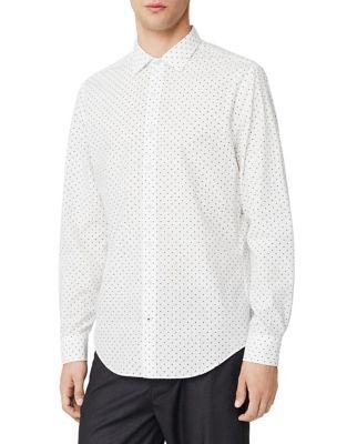 Mango Casual Button-down Polka-dot Shirt