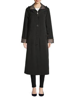 Gallery Drawstring Hooded Coat