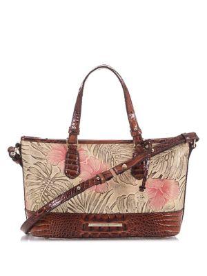 Brahmin Mini Asher Amina Leather Satchel