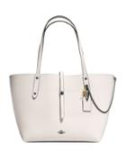 Coach Logo-etched Leather Tote