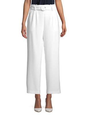 Karl Lagerfeld Paris Belted Pants