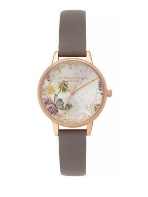 Olivia Burton The Wishing Leather-strap Watch
