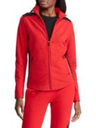 Lauren Ralph Lauren Relaxed-fit Colorblock Cotton-blend Track Jacket