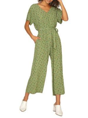 Sanctuary Andi Floral Wrap Jumpsuit