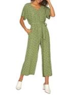 Sanctuary Andi Floral Wrap Jumpsuit