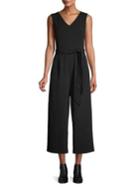 Eliza J Side-buckle Faux Wrap Dress
