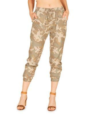 Vintage Havana Cropped Camo Pants