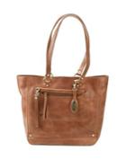 Born Bronco Wellsley Leather Tote Bag