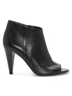 Vince Camuto Azalea Peep-toe Leather Booties