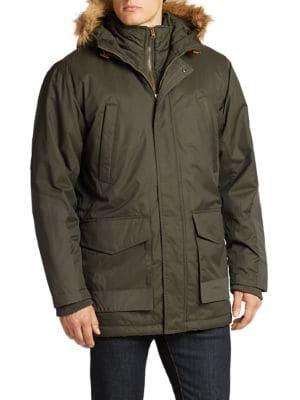 Hawke & Co Faux Fur-trimmed Parka