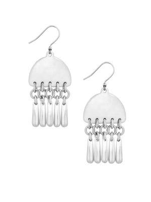 Lucky Brand Golden Hour Paddle Drop Earrings