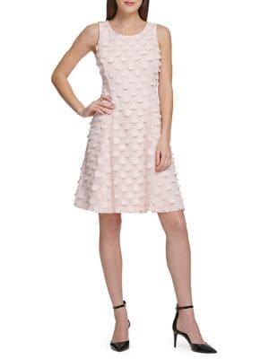 Donna Karan Textured Shift Dress