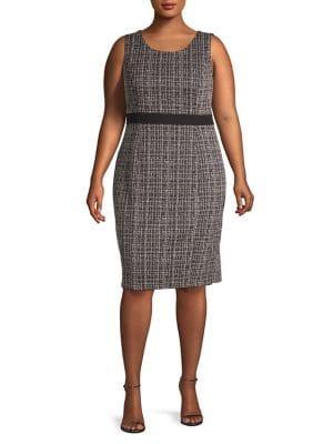 Nipon Boutique Jacquard Knit Dress