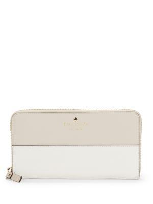 Kate Spade New York Cedar Street Lacey Saffiano Leather Continental Wallet