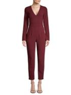 Black Halo Sambora Cropped Jumpsuit