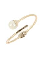 Kenneth Cole New York Pearl, Diamond And Crystal Cuff Bracelet