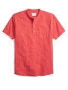 Brooks Brothers Red Fleece Slub Short-sleeve Henley