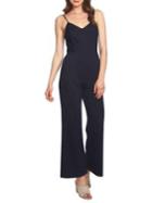 1.state Pinstripe Wide Leg Jumpsuit