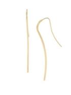 Bcbgeneration Goldtone Sculptural Threader Earrings