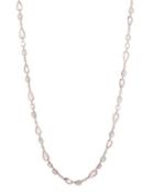 Anne Klein Mother-of-pearl And Crystal Strand Necklace