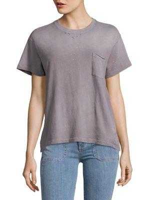 Free People Vintage Pocket Cotton Tee