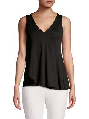 Michael Michael Kors Vneck Flounce Tank