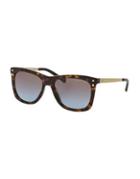 Michael Kors 54mm Tortoiseshell Sunglasses