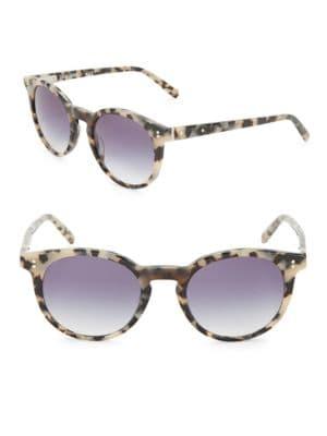 Bobbi Brown Cabel 50mm Round Sunglasses