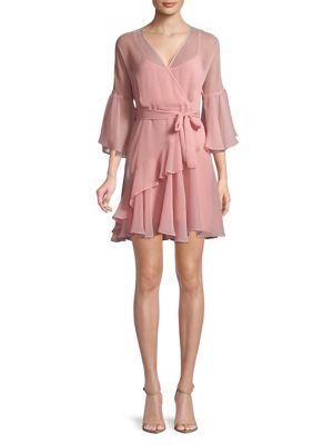 French Connection Hallie Crepe Fit-and-flare Dress