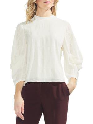 Vince Camuto Estate Jewels Patterned Blouse