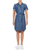 Lord & Taylor Belted Shirt Dress