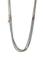 Lonna & Lilly Beaded Triple-strand Evil Eye Necklace