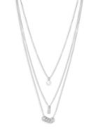 Design Lab Lord & Taylor Three-row Layered Necklace