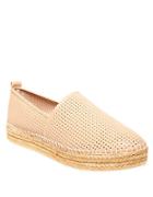 Steve Madden Perforated Faux Leather Slip-on Sneakers