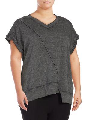 Calvin Klein Performance Plus Cotton-blend Top