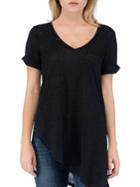 B Collection By Bobeau Margot Asymmetric Hem Tee