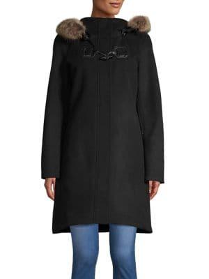 Pendleton St. Marie Raccoon Fur-trim Hooded Anorak