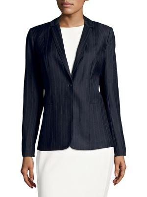 T Tahari Resiling Stripe Jacket