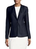T Tahari Resiling Stripe Jacket