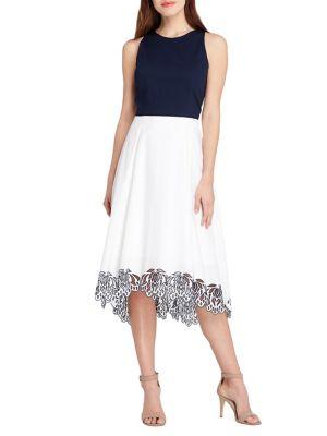 Tahari Arthur S. Levine Sleeveless Midi Dress